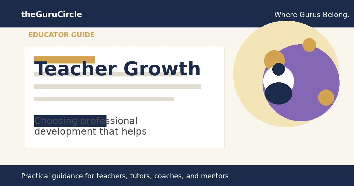 Professional educator in modern teaching environment